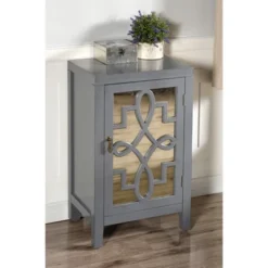 Roxie Rose Nightstand - StyleCraft -Baxton Furniture Store GUEST b253f284 eb05 4fb0 bb7c 3567b6baf9d0