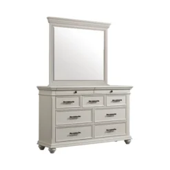 Brooks 9 Drawer Dresser With Mirror Beige - Picket House Furnishings