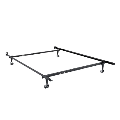 Twin/Single Or Full/Double Adjustable Metal Bed Frame - CorLiving 3 Twin/Single Or Full/Double Adjustable Metal Bed Frame - CorLiving