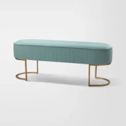 Nina Upholstered Bench For Bedroom | ARTFUL LIVING DESIGN -Baxton Furniture Store GUEST b562b2af 1527 46f9 8e1a 514ea9ed951e