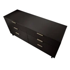 Granville Modern 6 Drawer Double Wide Dresser - Manhattan Comfort -Baxton Furniture Store GUEST b9191e3f 942c 4e6a ba8f de64b365fda6