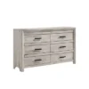 Keely 6 Drawer Dresser White - Picket House Furnishings