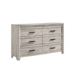 Keely 6 Drawer Dresser White - Picket House Furnishings
