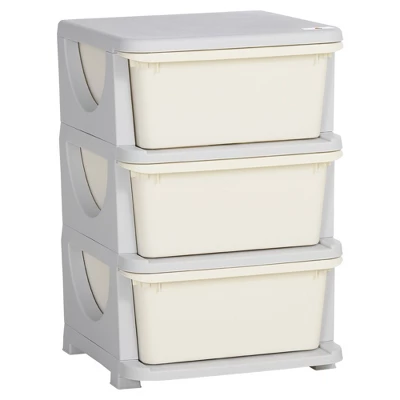 Qaba 3 Tier Kids Storage Unit Dresser Tower With Drawers Chest Toy Organizer For Bedroom Nursery Kindergarten Living Room For Boys Girls 10 Qaba 3 Tier Kids Storage Unit Dresser Tower With Drawers Chest Toy Organizer For Bedroom Nursery Kindergarten Living Room For Boys Girls - Image 8