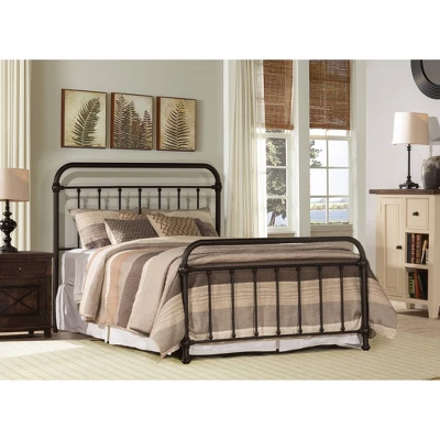 Kirkland Bed Set With Frame Included Bronze - Hillsdale Furniture 3 Kirkland Bed Set With Frame Included Bronze - Hillsdale Furniture