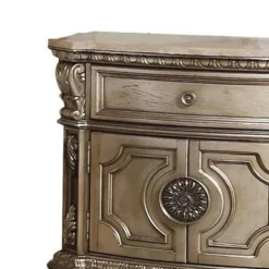 30" Northville Nightstand With 8 Drawers Antique Silver - Acme Furniture -Baxton Furniture Store GUEST bb557127 d96b 4f61 a835 a3df9ce08118