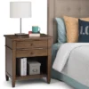 24" Sterling Solid Wood Nightstand - WyndenHall