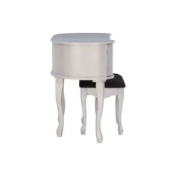 Paloma Vanity Set Silver - Linon 24 Paloma Vanity Set Silver - Linon -Baxton Furniture Store GUEST bbc9a055 d1c3 4d78 b221 dafc61f78372