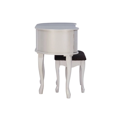 Paloma Vanity Set Silver - Linon 8 Paloma Vanity Set Silver - Linon - Image 6