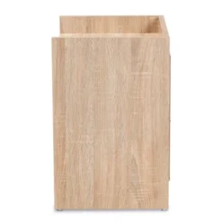 2 Drawers Hale Wood Nightstand - Baxton Studio -Baxton Furniture Store GUEST befccded 9878 41cc bcaa 1373fec815a8