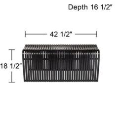 55 Downing Street Verana 42 1/2" Wide Black Finish Modern Bent Bamboo Wood Bench -Baxton Furniture Store GUEST bf75c532 c869 464a 8182 5bae27720e42
