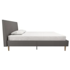 Daphne Upholstered Bed With Headboard And Modern Platform Frame - Mr. Kate -Baxton Furniture Store GUEST c033b03d 94a3 47f9 89a2 3cbc91483a6b