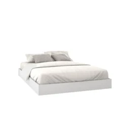 2pc Snooze Bedroom Set White - Nexera