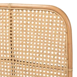 Queen Linette Natural Rattan Headboard Brown - Bali & Pari -Baxton Furniture Store GUEST c0b2334a 4622 4f0d a303 775b95bbfee8