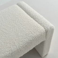 Kaia 47" Minimalist Aesthetic Look Teddy Waterfall Upholstered Bench-The Pop Maison 14 Kaia 47" Minimalist Aesthetic Look Teddy Waterfall Upholstered Bench-The Pop Maison -Baxton Furniture Store GUEST c26307f6 ca8e 4f7f 9e98 6973737e5edd