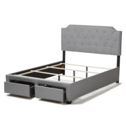 Aubrianne Modern And Contemporary Fabric Upholstered Storage Bed Gray - Baxton Studio -Baxton Furniture Store GUEST c437f759 9eb9 4aa3 9265 e68e1db48c1a