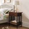 Nightstand Oak - Leick Home -Baxton Furniture Store GUEST c50a51bb 74f4 4667 8150 8b1b8b57c9ad