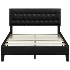 Yaheetech Upholstered Bed Frame With Button-Tufted Headboard 23 Yaheetech Upholstered Bed Frame With Button-Tufted Headboard -Baxton Furniture Store GUEST c5de7af1 a4c9 400a a7ff 09a7a60b4dcd