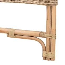 Queen Cantara Natural Rattan Headboard Brown - Bali & Pari -Baxton Furniture Store GUEST c71c3707 c87f 4e93 a652 6de18763caa3