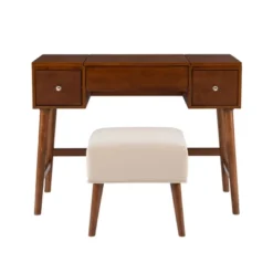 Viola Vanity Set Brown - Linon 22 Viola Vanity Set Brown - Linon -Baxton Furniture Store GUEST c777b6aa a1b5 4b97 b376 0366e8d012b4