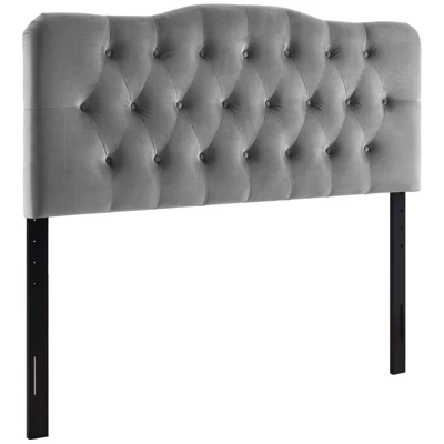 Annabel Queen Diamond Tufted Performance Velvet Headboard - Modway 7 Annabel Queen Diamond Tufted Performance Velvet Headboard - Modway - Image 5