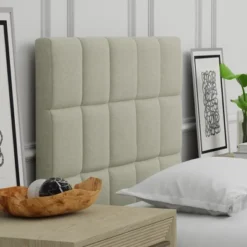 Glenwillow Home Upholstered Headboard With 26" Tall Panel -Baxton Furniture Store GUEST c9da96b5 0dd8 431d b59b 9db6fff4cbe4