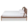 Sadler Mid-Century Modern Platform Bed Walnut/Brown - Baxton Studio -Baxton Furniture Store GUEST ca402968 88ff 4cd8 86ad 9282a7c6a9d3