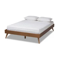 Lissette Wood Platform Bed Frame - Baxton Studio -Baxton Furniture Store GUEST cbfd1397 c07f 4a93 b251 be84742b6233
