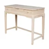 Alexandria Vanity Table With Vanity Bench Unfinished - International Concepts -Baxton Furniture Store GUEST cc61e37f 38f7 46ac b07a f24fd3f10525
