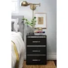 Belmont 3 Drawer Nightstand - Finch -Baxton Furniture Store GUEST cd1718ca 3ca8 4693 abd6 4a596506891f