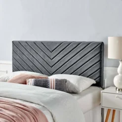 Alyson Chevron Tufted Performance Velvet Headboard - Modway -Baxton Furniture Store GUEST cd4b0e83 644f 4a4d b3a9 e9b4d957c83f