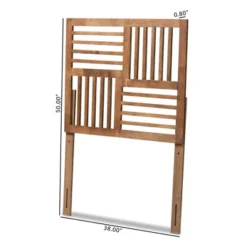 Adler Wood Headboard Walnut - Baxton Studio 11 Adler Wood Headboard Walnut - Baxton Studio -Baxton Furniture Store GUEST cebed97f 97ea 4823 be2a 1195a33364a2