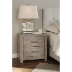 Culverbach Nightstand Gray - Signature Design By Ashley -Baxton Furniture Store GUEST d1fe9983 9554 4fba 9b01 55727698ad57
