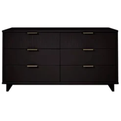 Granville Modern 6 Drawer Double Wide Dresser - Manhattan Comfort -Baxton Furniture Store GUEST d2aa5c37 5f6f 4f37 82f3 2d91fe7c01b9