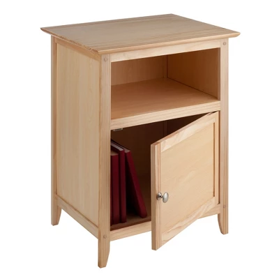 Henry Nightstand Natural - Winsome 3 Henry Nightstand Natural - Winsome