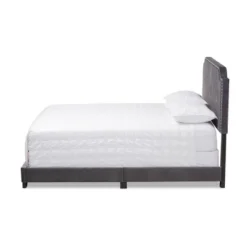 Darcy Velvet Upholstered Bed - Baxton Studio -Baxton Furniture Store GUEST d396712f b744 47e8 b813 024322c09c58