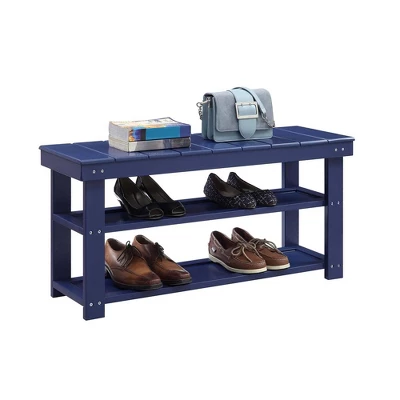 Oxford Utility Mudroom Bench With Shelves - Breighton Home 4 Oxford Utility Mudroom Bench With Shelves - Breighton Home - Image 2