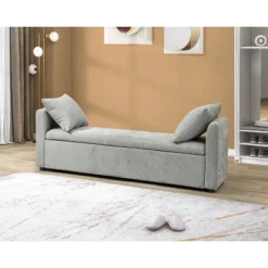 Pedro 59.4" Wide Storage Bench | ARTFUL LIVING DESIGN -Baxton Furniture Store GUEST d4ef6d9e efb0 4330 8a55 cf7ef02feec3