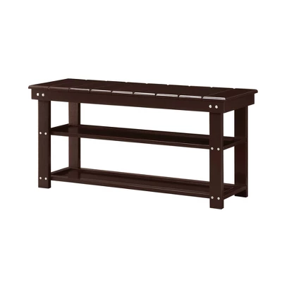 Oxford Utility Mudroom Bench With Shelves - Breighton Home 8 Oxford Utility Mudroom Bench With Shelves - Breighton Home - Image 6