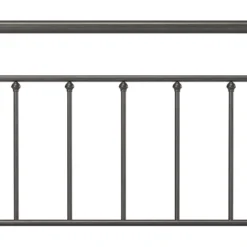 Full/Queen Kirkland Metal Headboard Without Frame Aged Pewter - Hillsdale Furniture -Baxton Furniture Store GUEST d543e6c5 faa4 4400 940e a71c70d8fe62