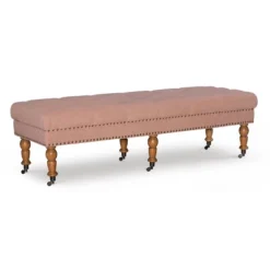 62" Isabelle Bench - Linon 22 62" Isabelle Bench - Linon -Baxton Furniture Store GUEST d767081f f409 4ab5 b7b7 31b13e1f8bef