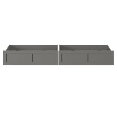 Set Of 2 Queen/King/Twin XL Drawers Gray - AFI 4 Set Of 2 Queen/King/Twin XL Drawers Gray - AFI - Image 2