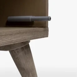 ELuxury Chevron Wood Nightstand With Drawer -Baxton Furniture Store GUEST d86dc8ce d368 42fc bdb6 a5b6ec9d1def