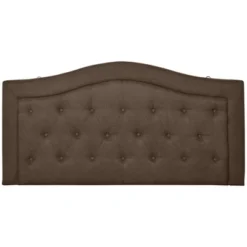HOMCOM Upholstered Headboard, Button Tufted Bedhead Board, Home Bedroom Decoration For Full-Sized Beds, Brown 9 HOMCOM Upholstered Headboard, Button Tufted Bedhead Board, Home Bedroom Decoration For Full-Sized Beds, Brown -Baxton Furniture Store GUEST db24e9eb 0688 483d 8fc4 8a2af153a058