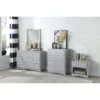 Orion 1-Drawer And 1-Shelf Transitional Wood Nightstand In Gray - Lexicon -Baxton Furniture Store GUEST db57fe3a 9978 4b9d 8894 d2059a7ce7bc