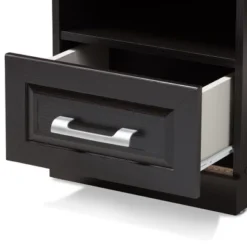 Odelia Modern And Contemporary Finished 1 Drawer Nightstand Dark Brown - Baxton Studio 14 Odelia Modern And Contemporary Finished 1 Drawer Nightstand Dark Brown - Baxton Studio -Baxton Furniture Store GUEST dbd9b894 72c4 4e70 a925 e6c016311ca4