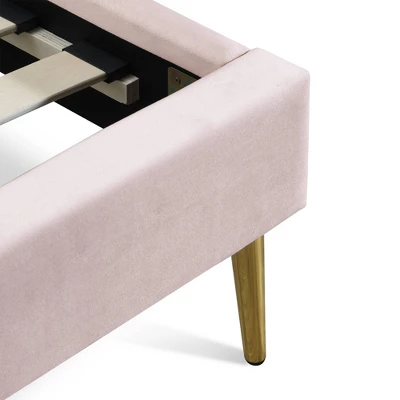 Sidney Upholstered Platform Bed - Adore Decor 6 Sidney Upholstered Platform Bed - Adore Decor - Image 4