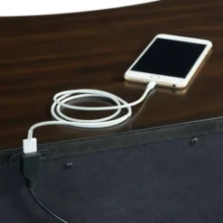 Serena 3 Drawer Nightstand With USB Ports Espresso - Picket House Furnishings -Baxton Furniture Store GUEST e2d39940 1c0e 4157 baaf dea7cc496145