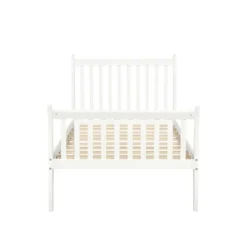 Twin Size Wood Platform Bed Frame With Slat Support-ModernLuxe -Baxton Furniture Store GUEST e302d9e8 4a14 4f77 b605 c3242c8e7aea