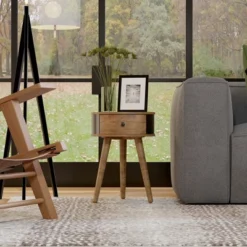 ELuxury Tripod Bedside Nightstand 18 ELuxury Tripod Bedside Nightstand -Baxton Furniture Store GUEST e60257ed d364 4dd3 ba79 ea5945954fdc